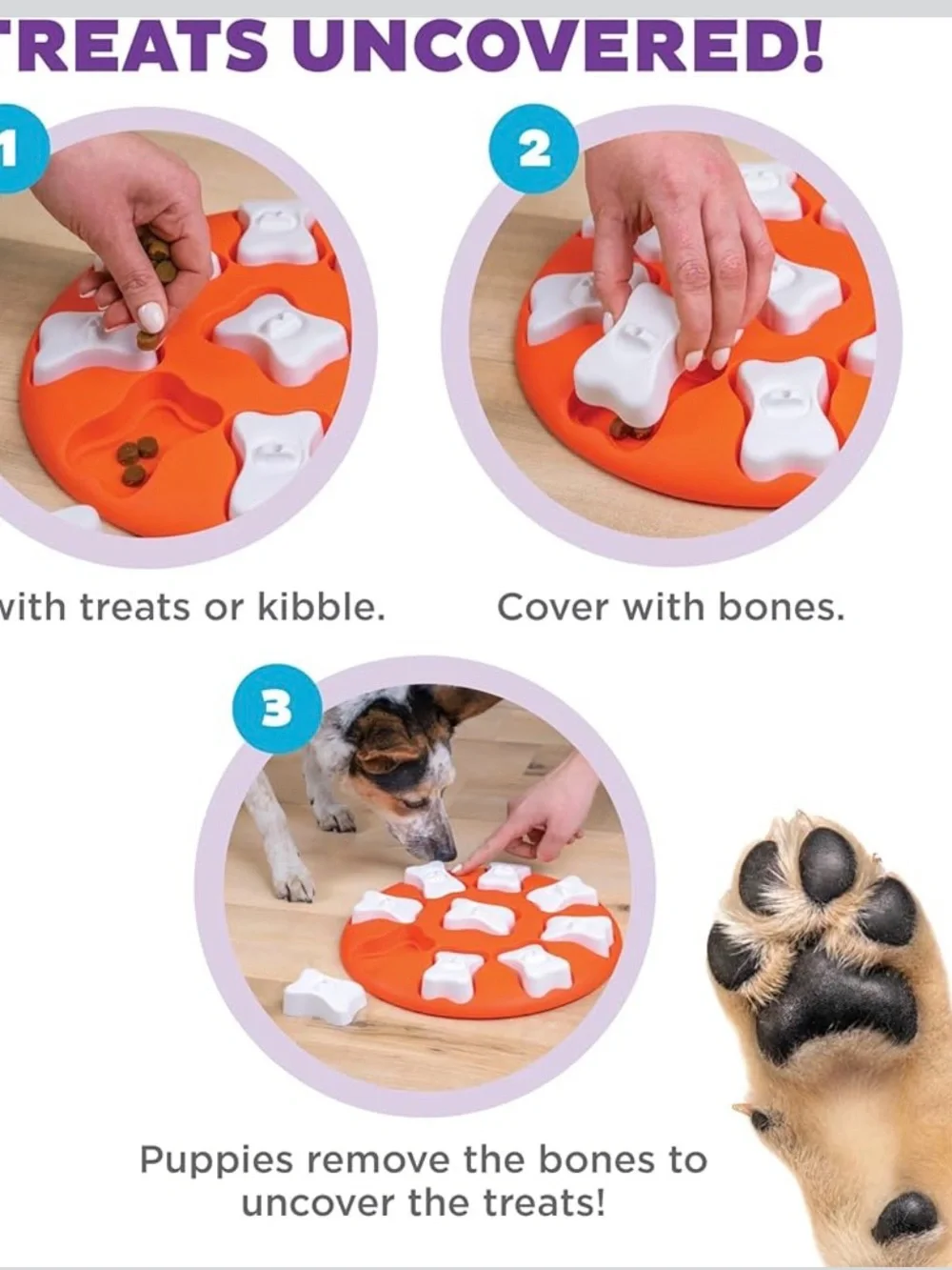 Outward Hound Nina Ottosson Dog Smart Puzzle Interactive Slow Feeder